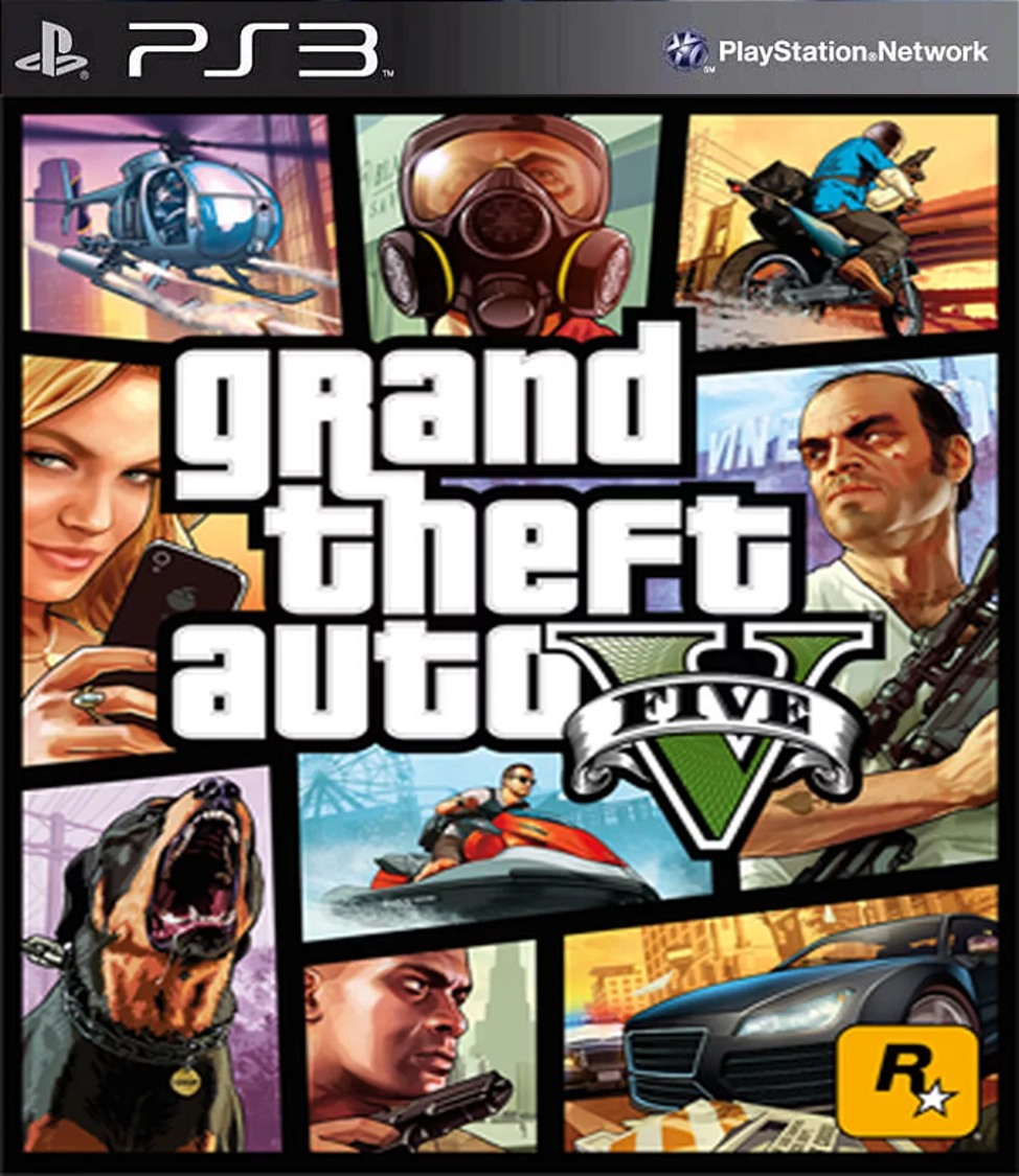 Grand Theft Auto V - Gta V 5 Ps3