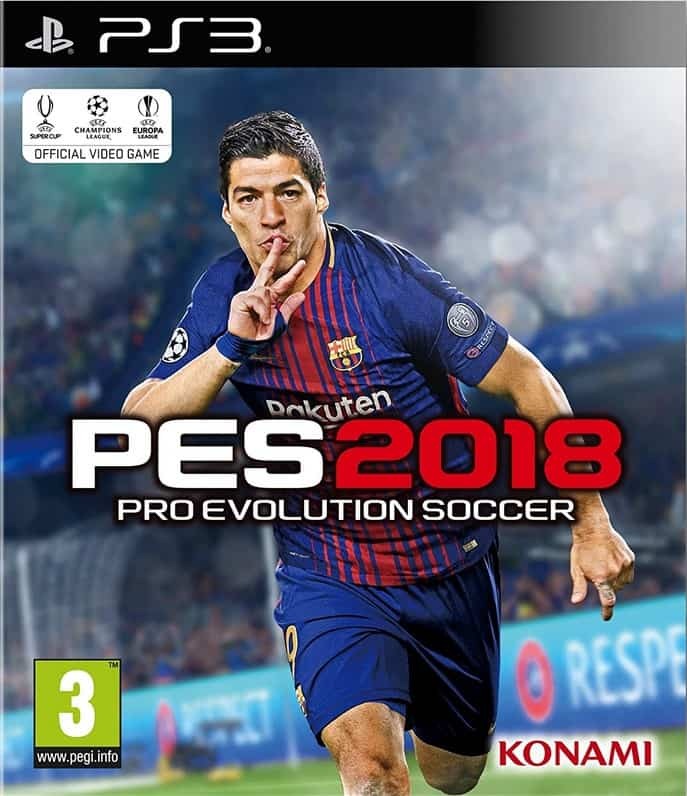Pro Evolution Soccer 2018 - Pes18 Ps3